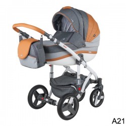 ADAMEX Бебешка количка Vicco Carmel & Grey