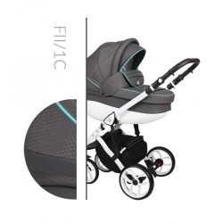 BABY MERC БЕБЕШКА КОЛИЧКА FASTER 2 COL.1C