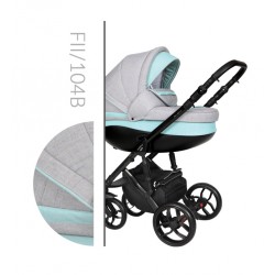 BABY MERC БЕБЕШКА КОЛИЧКА FASTER 2 COL.104B