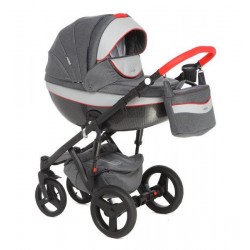 ADAMEX Бебешка количка MONTE Carbon Deluxe 