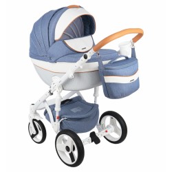 ADAMEX Бебешка количка MONTE Carbon Deluxe